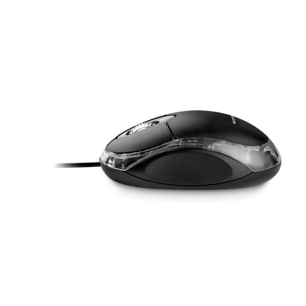 Mouse Classic USB c/ Fio 8000DPI Azul Multilaser