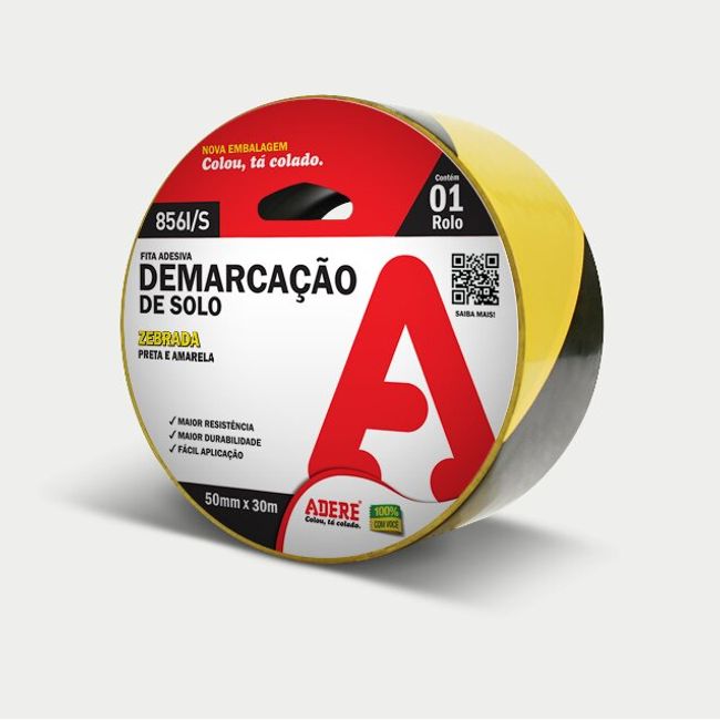 Fita-p--Demarcacao-de-Solo-50mm-x-30m-Preto-e-Amarelo-Adere-2321700