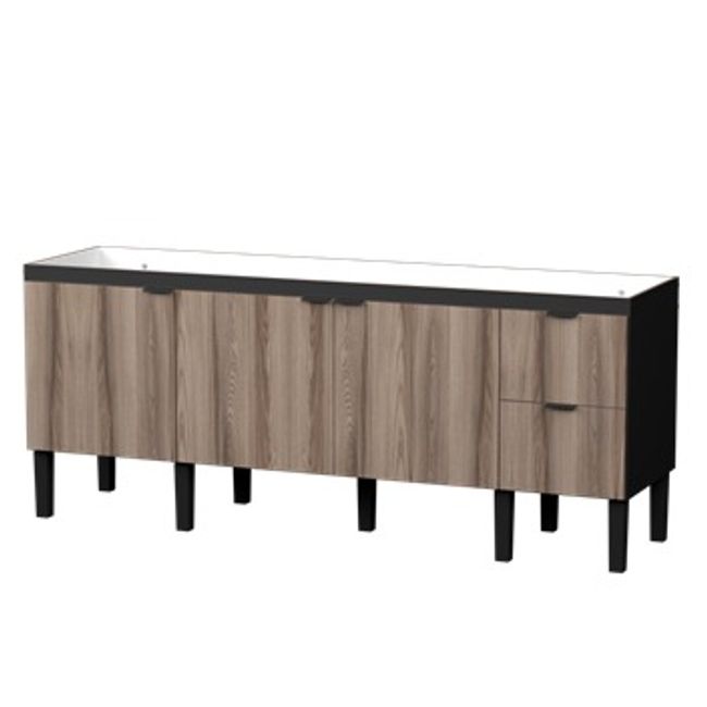 Gabinete-de-Cozinha-c--Pia-Colibri-1941mm-Preto-e-Tamarindo-Cozimax-2329891