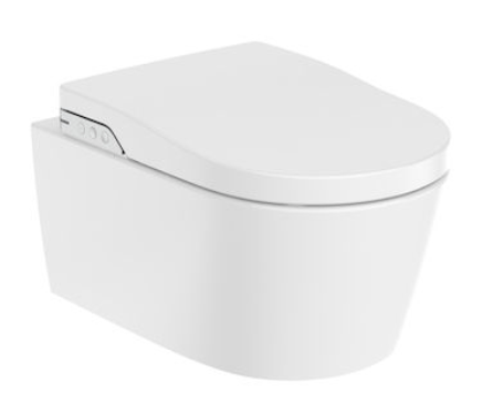 Vaso Sanitário Convencional Suspenso In-Wash Round Rimless Br Roca