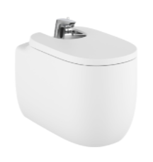 Tampa p/ Bidê Beyond c/ Queda Amortecida Branco Matte Roca