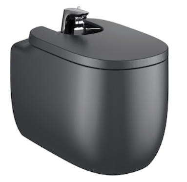 Tampa p/ Bidê Beyond c/ Queda Amortecida Ônix Roca