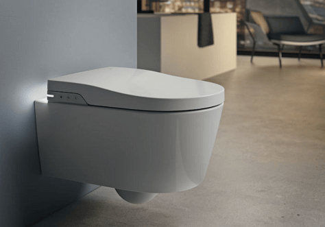 Vaso Sanitário Convencional Suspenso In-Wash Round Rimless Br Roca