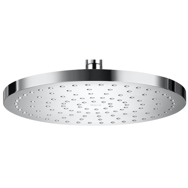 Chuveiro-com-braco-de-parede-Redondo-25cm-Rainsense-Cromado-Roca-1835971
