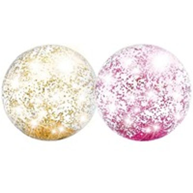 Bola-de-Praia-Transparente-Glitter--71cm--Intex-2320304