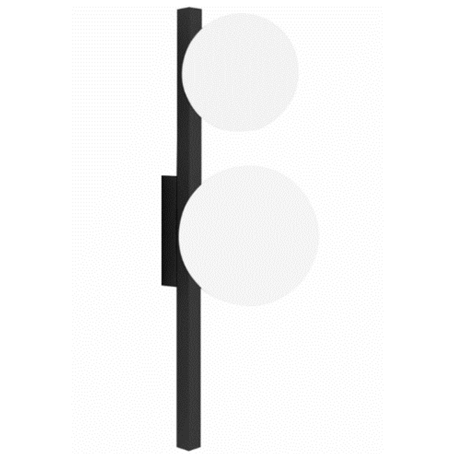 Arandela-Orbit-2-Esferas-10W--2-LEDs-G9-de-5W--Preto-Quality-1830414