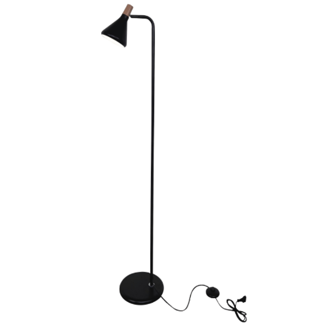 Coluna-Horn-40W-E27-Preto-Quality-1830481