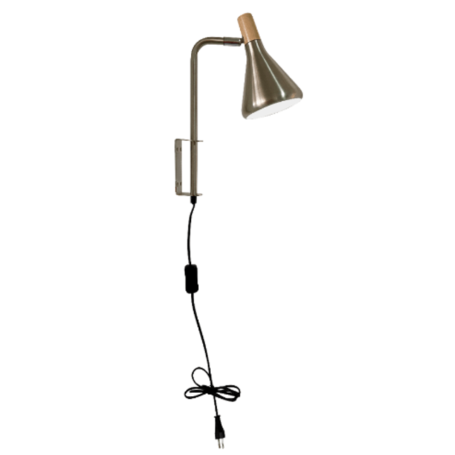 Arandela-Horn-Plus-40W-G9-Aco-Escovado-Quality-1830538