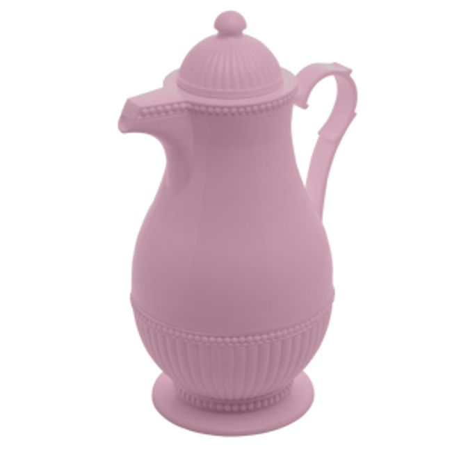 Garrafa-Termica-Vintage-em-Plastico-1L-Rosa-Lyor-1834460