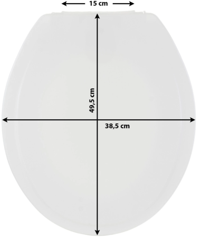 Assento Universal Soft Close em Polipropileno Branco Roca