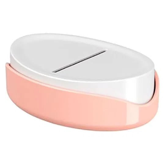 Saboneteira Full Rosa Blush Brinox