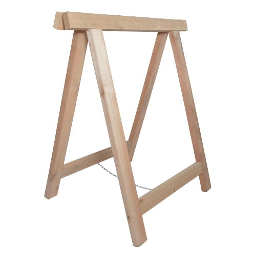 Cavalete eucalipto 75x80cm natural Wood Force