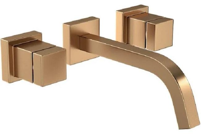 Misturador-para-Lavatorio-de-Parede-DN-20-Cubo-Gold-Matte-Deca-2319691