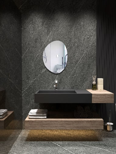 Espelho Orgânico Bisotado 60x45cm Alterna