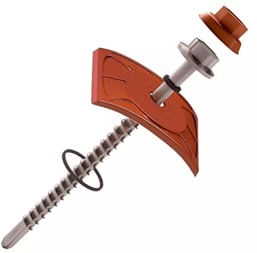 Kit de Fixação e Vedação Completo Terracota