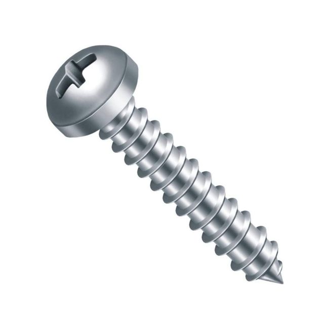 Parafuso Cabeça Panela Phillips Bicromatizado Para Aglomerado 4.0 mm X 50 mm Fixtil