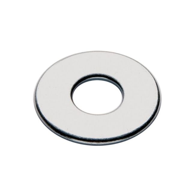 Arruela Lisa Zincada 3/8" 10 Peças Fixtil
