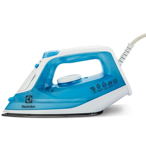 Ferro de Passar Roupa a Vapor e a Seco Easyline com Base Antiaderente SIE60 127V Electrolux