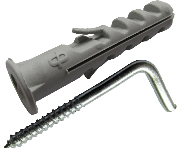 Bucha 10mm Nylon C/Escapula Zin 4,9X75 CT15PC