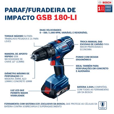 Furadeira-de-Impacto-e-Parafusadeira-GSB-180-Li-c--Bateria-18V-15AH-e-Carregador-Bivolt-Bosch-1748467