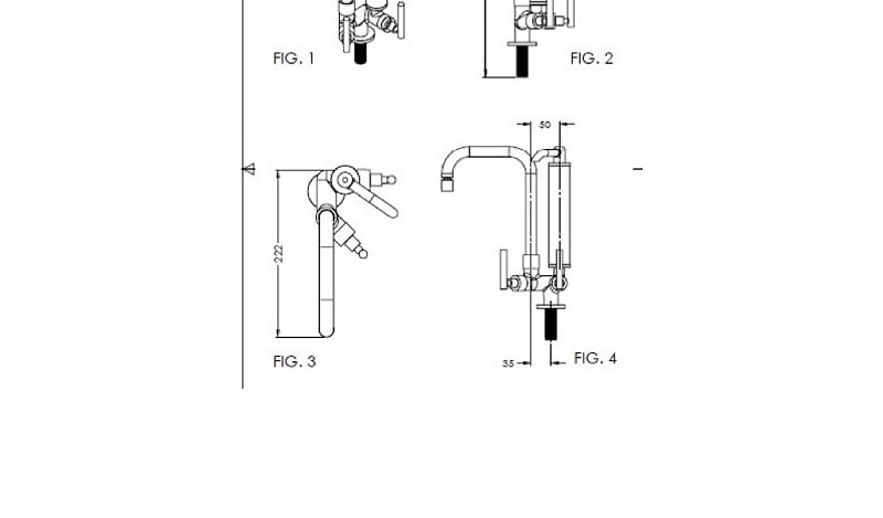 Filtro Clean c/ Torneira de Mesa 1/4" Volta Esteves