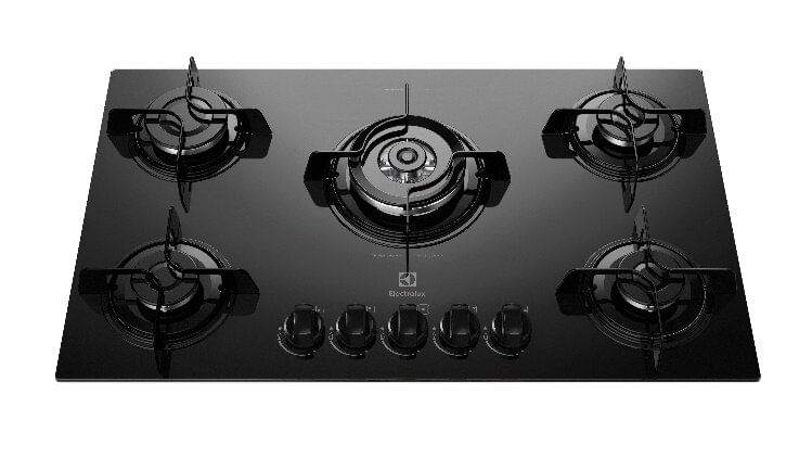 Cooktop-de-mesa-a-gas-5-bocas-75cm-KE5TP-de-vidro-preto-Electrolux-2340992