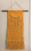 Macrame 3 de Parede Rusty 30X45cm