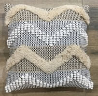 Capa de Almofada Tufada 45X45cm