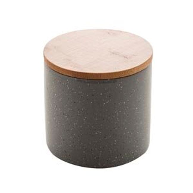 Potiche-decorativo-com-tampa-Granilite-de-ceramica-cinza-Lyor-2345960