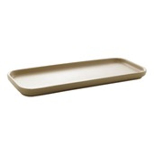 Conjunto-2-Travessas-de-Porcelana-Nordica-31X13X3cm-Cinza-Matt-2347016