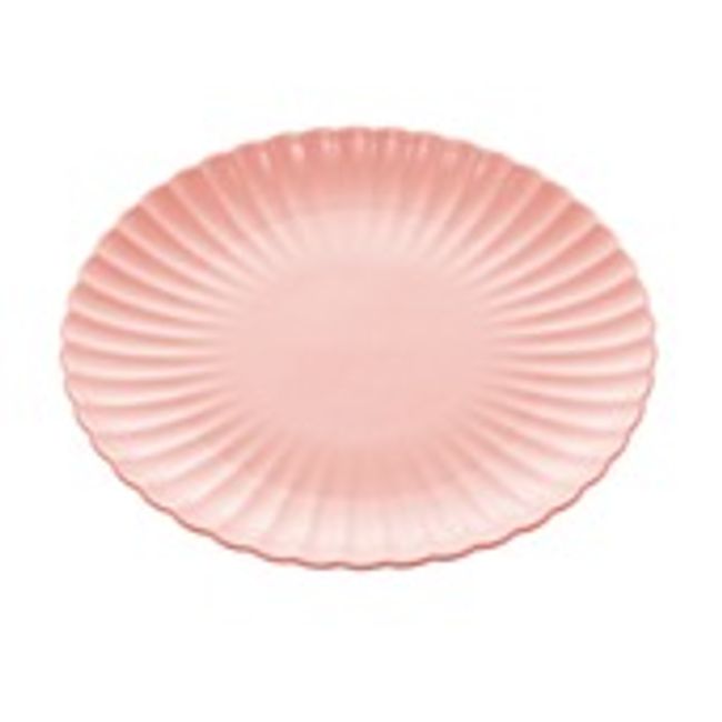 Prato-de-Porcelana-Nordica-26X3cm-Rosa-Matt-2347059