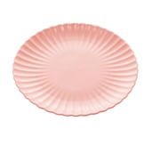 Prato-de-Porcelana-Nordica-26X3cm-Rosa-Matt-2347059