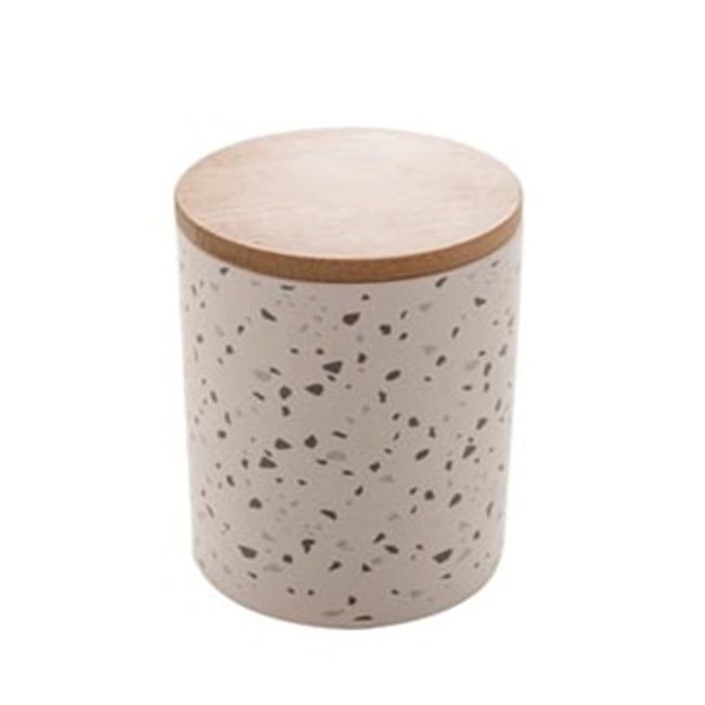 Potiche-Decorativo-Ceramica-c--Tampa-Bambu-Granilite-10X10X13cm-Branco-2346362