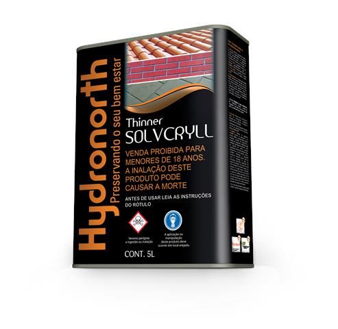 Solvcryll Diluente Incolor Lata 5 L Hydronorth