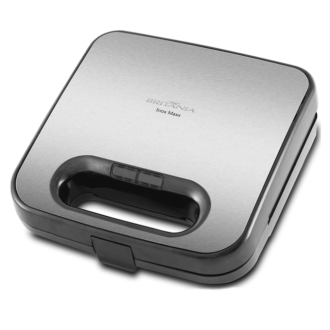 Sanduicheira e Grill Maxx Inox Antiaderente 750W 220V Britânia