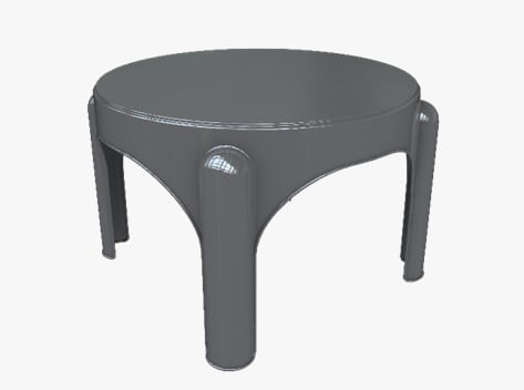 Mesa Baixa Puket Cinza Garden Life