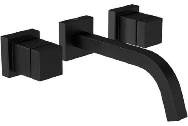 Misturador de parede para lavatório DN20 Cubo Deca