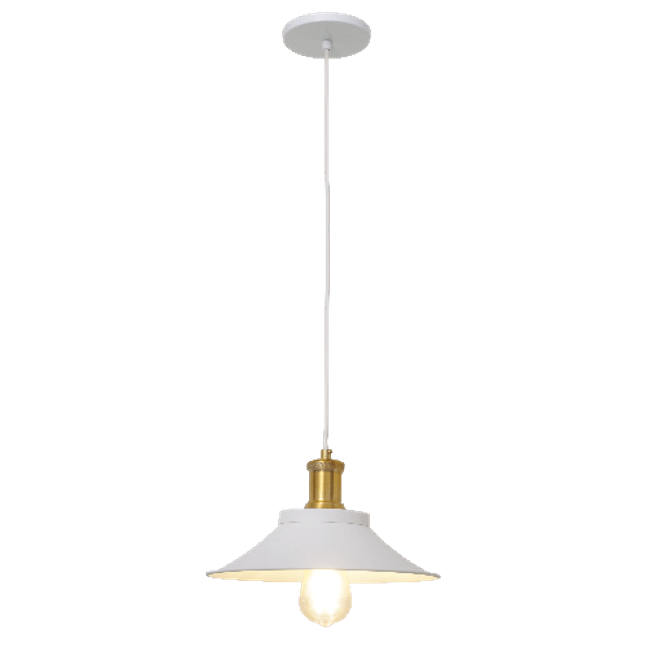 Pendente-Chapeu-Vintage-Branco-Com-Dourado-LuxHouse-2350700