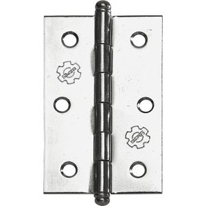 Dobradiça 880x3 Polegadas Cromada Cartela Silvana
