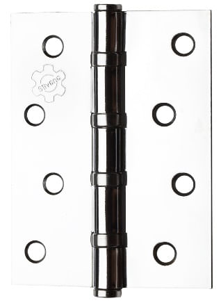 Dobradiça 880x3.1/2x3 Polegadas Cromada Cartela Silvana