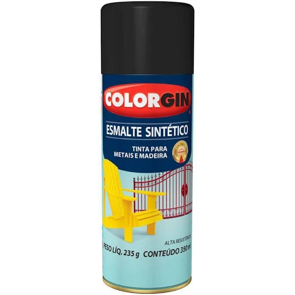 Tinta spray esmalte sintético alto brilho 350ml Sherwin Williams