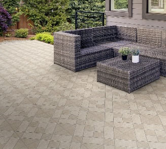 Piso Bege Antiderrapante  57 × 57 Caixa 3,30 m² Rocha Cerâmica