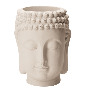 Cachepot Buda em cimento Mart