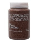 Areia 750 gr marrom West Garden
