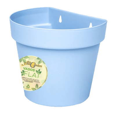 VASO-DE-PAREDE-FLAT-6L-AZUL-REF-8801-C-6-UNIDADES-2362740