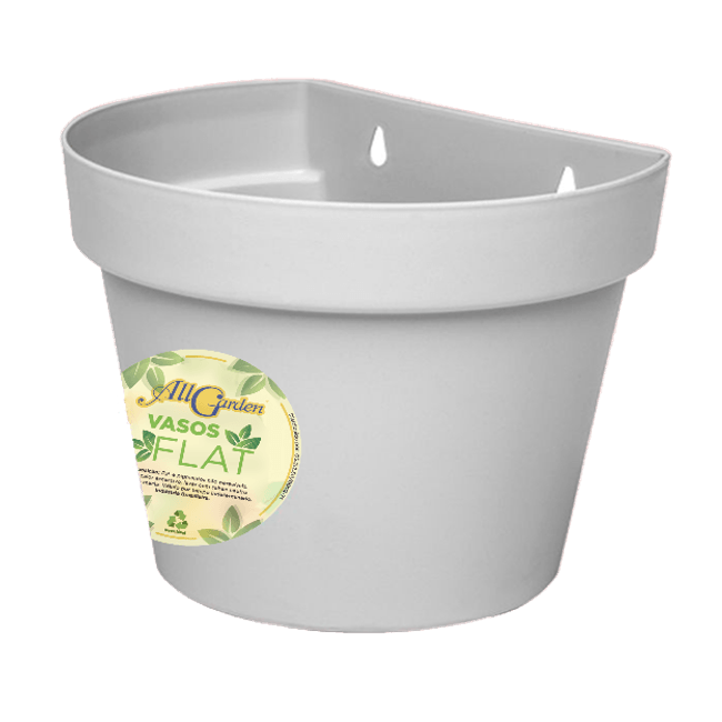 VASO-DE-PAREDE-FLAT-6L-AREIA-REF-8801-C-6-UNIDADES-2362732