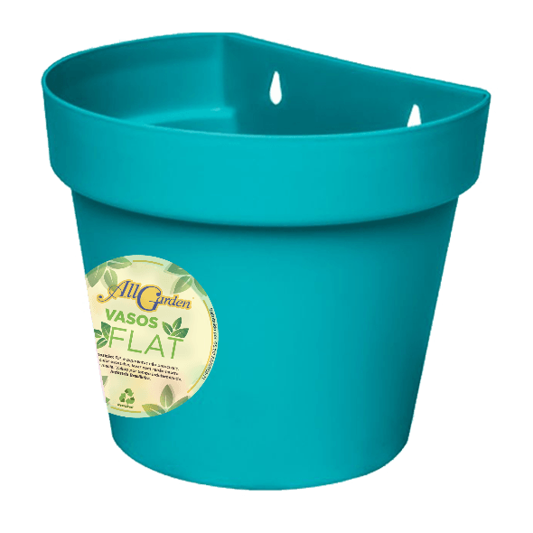 VASO-DE-PAREDE-FLAT-6L-VERDE-REF-8801-C-6-UNIDADES-2362759