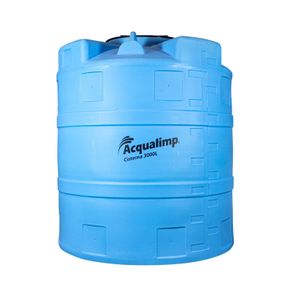 Cisterna equipada 3000L Azul Acqualimp
