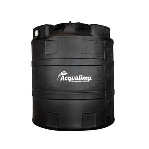Filtro anaerobico para tratamento secundario a fossa 3000L Preto Acqualimp
