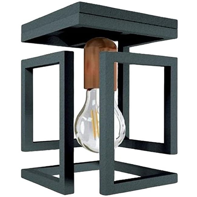Plafon-Box-1Xe27-Preto-Bronze-2307243